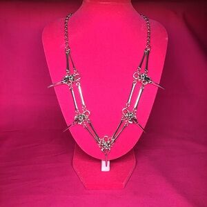 NWOT Bird Skull Necklace